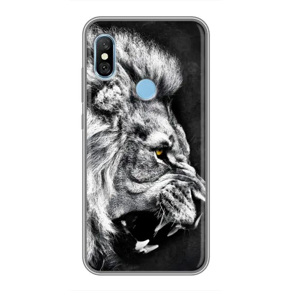 Чехол с рисунком «Злой ЛЕВ» для Xiaomi Redmi 6 pro