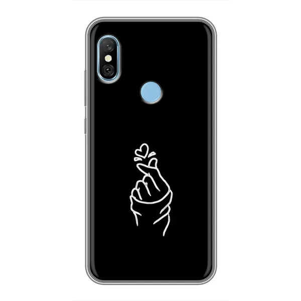 Чехол с рисунком «Знак Сердечка» для Xiaomi Redmi 6 pro Чехол с рисунком «Знак Сердечка» для Xiaomi Redmi 6 pro