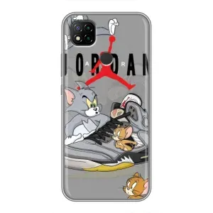 Силиконовый Чехол Nike Air Jordan на Редми 9с (Air Jordan)