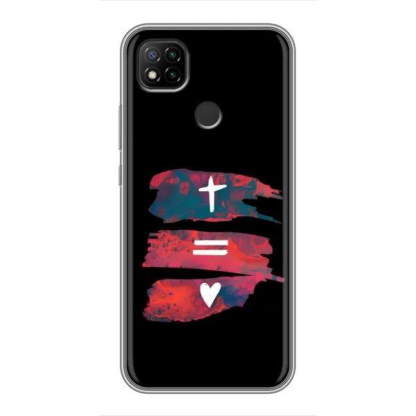 Чехол с рисунком «Атрибутика» для Xiaomi Redmi 9c Чехол с рисунком «Атрибутика» для Xiaomi Redmi 9c
