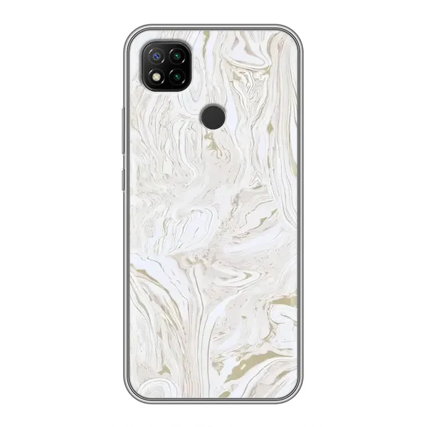 Чехол с рисунком «белый мрамор» для Xiaomi Redmi 9c Чехол с рисунком «белый мрамор» для Xiaomi Redmi 9c