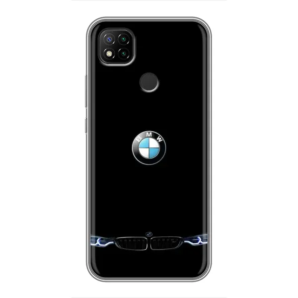 Чехол с рисунком «Черный BMW» для Xiaomi Redmi 9c Чехол с рисунком «Черный BMW» для Xiaomi Redmi 9c
