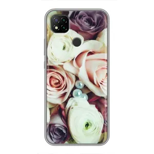 Чохли з принтом Троянд для Xiaomi Redmi 9c (Букет Троянд)