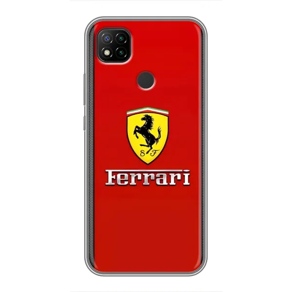Чехол с рисунком «Ferrari Logo» для Xiaomi Redmi 9c Чехол с рисунком «Ferrari Logo» для Xiaomi Redmi 9c