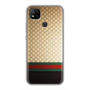 Чехлы Бренд GUCCI для Xiaomi Redmi 9c (Фон Гуччи)