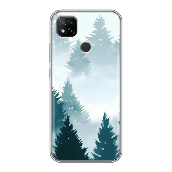 Чехол с рисунком «Горный лес» для Xiaomi Redmi 9c