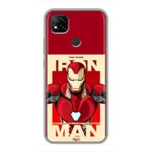 Чехол Супергерой Железный человек на Xiaomi Redmi 9c (Iron man)