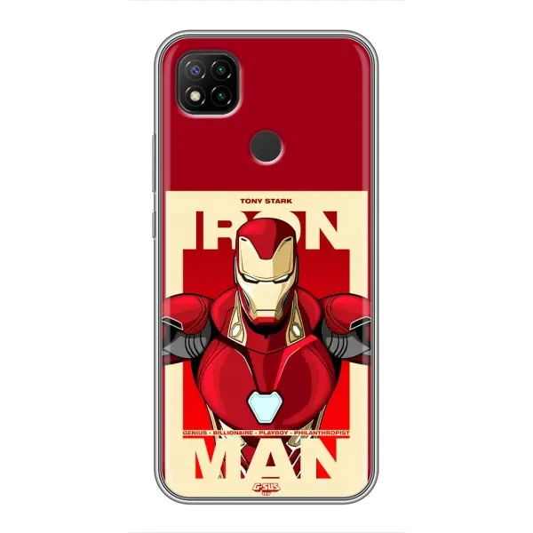 Чехол с рисунком «Iron man» для Xiaomi Redmi 9c Чехол с рисунком «Iron man» для Xiaomi Redmi 9c