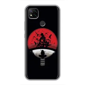 Чехлы с картинкой Итачи Учиха на Xiaomi Redmi 9c (Итачи на черном)