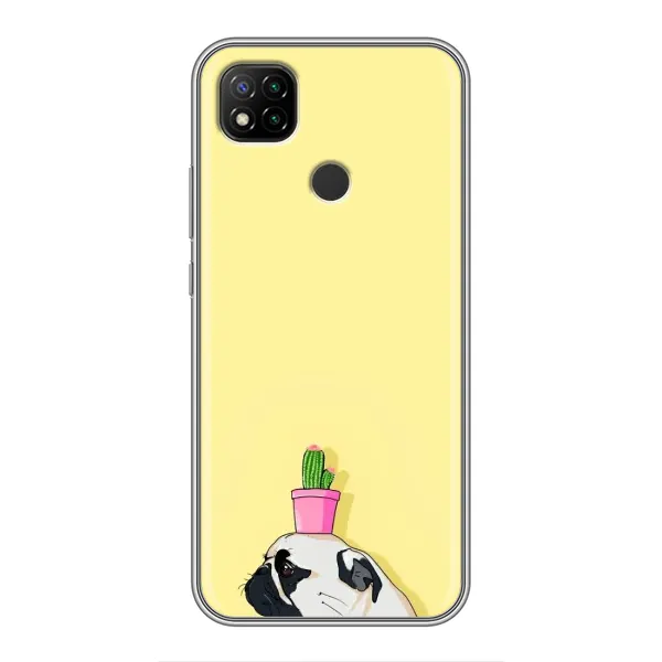 Чехол с рисунком «Кактус на голове» для Xiaomi Redmi 9c Чехол с рисунком «Кактус на голове» для Xiaomi Redmi 9c
