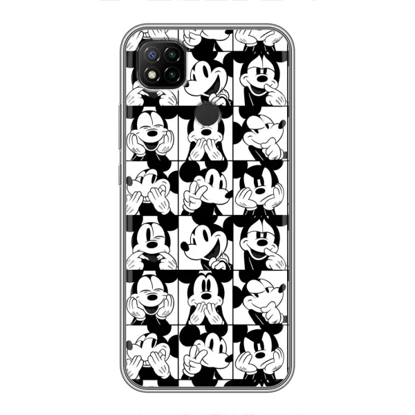 Чехол с рисунком «Коллаж Микки Маус» для Xiaomi Redmi 9c Чехол с рисунком «Коллаж Микки Маус» для Xiaomi Redmi 9c