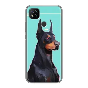 Чехол ДОБЕРМАН для Xiaomi Redmi 9c (Король доберман)