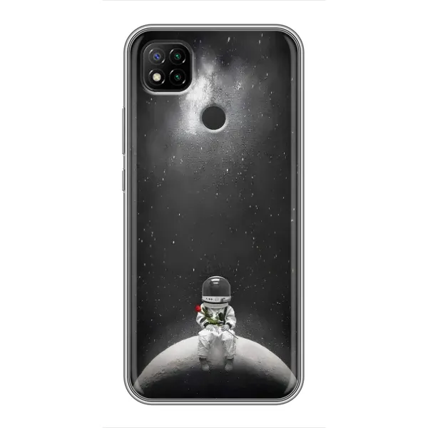 Чехол с рисунком «Космонавт романтик» для Xiaomi Redmi 9c Чехол с рисунком «Космонавт романтик» для Xiaomi Redmi 9c