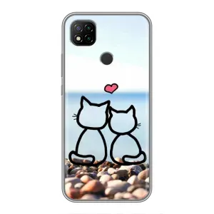 Силиконовые Чехлы Любимому человеку для Xiaomi Redmi 9c (Котейки)