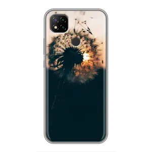 Силіконовий Чохол з кульбабками на Xiaomi Redmi 9c (Гарна кульбабка)