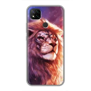 Чехол с картинкой на Xiaomi Redmi 9c (Красочный ЛЕВ)
