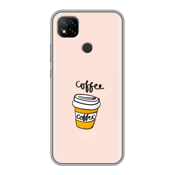 Чехол с рисунком «Кружка кофе» для Xiaomi Redmi 9c Чехол с рисунком «Кружка кофе» для Xiaomi Redmi 9c