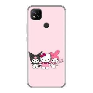 Чехол с персонажем Куроми на Xiaomi Redmi 9c (Куроми Мелоди Китти)