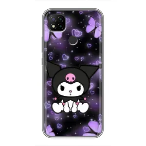 Чехол с персонажем Куроми на Xiaomi Redmi 9c (Куроми на черном)
