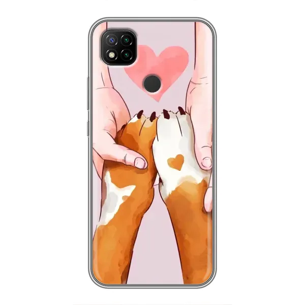 Чехол с рисунком «Любовь к собакам» для Xiaomi Redmi 9c Чехол с рисунком «Любовь к собакам» для Xiaomi Redmi 9c