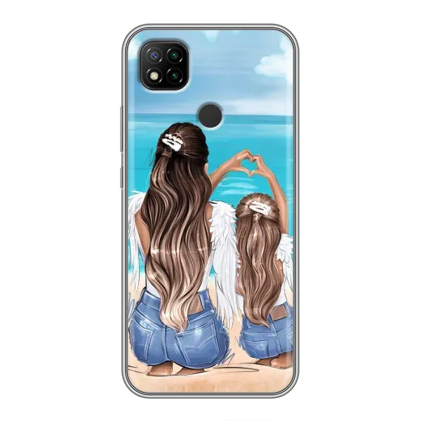 Чехол с рисунком «Мама и дочь» для Xiaomi Redmi 9c Чехол с рисунком «Мама и дочь» для Xiaomi Redmi 9c