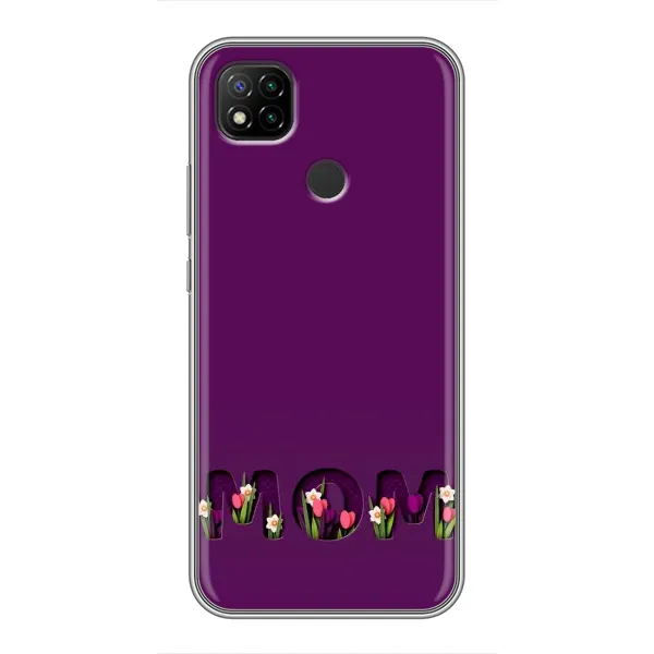 Чехол с рисунком «Мама с цветами» для Xiaomi Redmi 9c Чехол с рисунком «Мама с цветами» для Xiaomi Redmi 9c