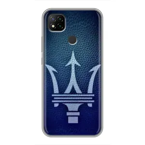 Чехлы с тематикой "Крутые машины" на Xiaomi Redmi 9c (Лого Maserati)