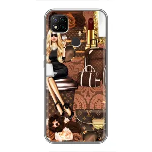 Чехол Стиль Louis Vuitton на Xiaomi Redmi 9c (Мода Луи Виттон)