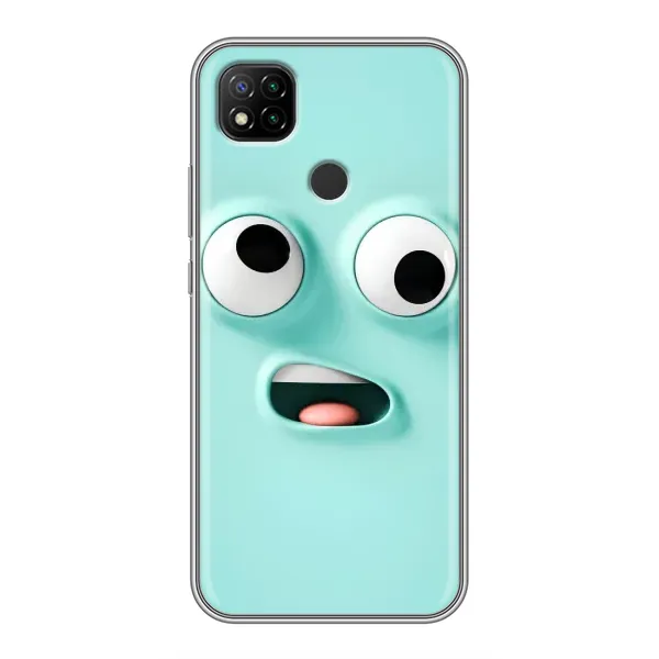Чехол с рисунком «Забавное мятное лицо» для Xiaomi Redmi 9c Чехол с рисунком «Забавное мятное лицо» для Xiaomi Redmi 9c