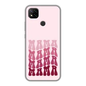 Чехлы на день мамы для Редми 9с (Надпись мама)