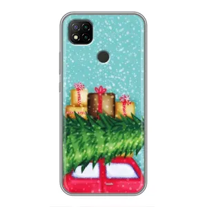 Чехол Новогодняя Елка на Xiaomi Redmi 9c (Новогодние подарки)