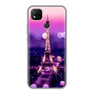 Чехол с Эйфелевой башней на Xiaomi Redmi 9c (Париж башня)