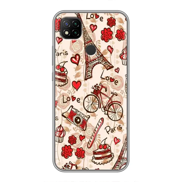 Чехол с рисунком «Париж мечта» для Xiaomi Redmi 9c Чехол с рисунком «Париж мечта» для Xiaomi Redmi 9c