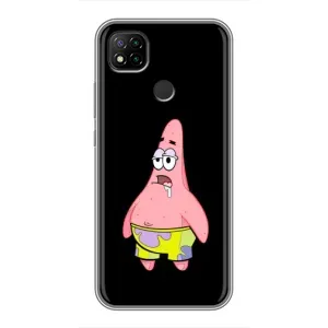 Чехлы с Патриком на Xiaomi Redmi 9c (Патрик завис)