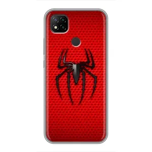 Чехол Супергерой Человека Паука на Xiaomi Redmi 9c (Паук марвел)