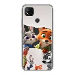 Силиконовый чехол с принтом Зоотрополіс для Xiaomi Redmi 9c