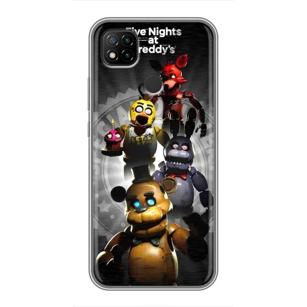 Чехол с рисунком «Пять ночей» для Xiaomi Redmi 9c Чехол с рисунком «Пять ночей» для Xiaomi Redmi 9c