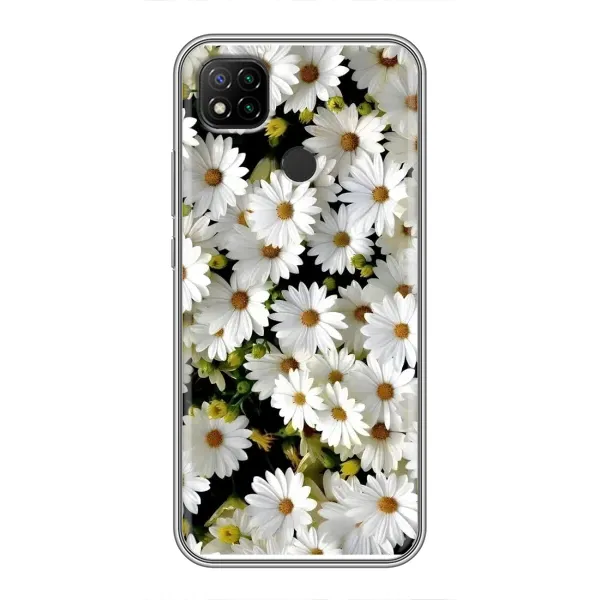 Чехол с рисунком «Рамка в ромашках» для Xiaomi Redmi 9c Чехол с рисунком «Рамка в ромашках» для Xiaomi Redmi 9c