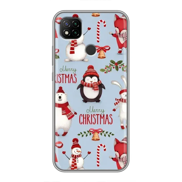 Чехол с рисунком «Рождественский» для Xiaomi Redmi 9c Чехол с рисунком «Рождественский» для Xiaomi Redmi 9c