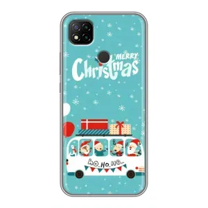 Силиконовый бампер на рождество для Xiaomi Redmi 9c (Рождественское настроение)