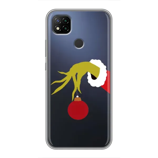 Чехол с рисунком «Рука Гринча» для Xiaomi Redmi 9c Чехол с рисунком «Рука Гринча» для Xiaomi Redmi 9c