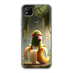 Чохол з мемами траралело тралала для Xiaomi Redmi 9c (Шимпанзіні бананіні)