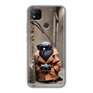 Чохол з мемами траралело тралала для Xiaomi Redmi 9c (Шпіоніро голубіо)