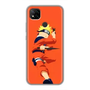 Чехлы с принтом Наруто на Xiaomi Redmi 9c (Силуэт Наруто)