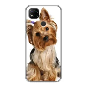 Чехол (ТПУ) Милые собачки для Xiaomi Redmi 9c (Собака Терьер)
