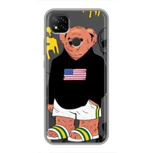 Чехлы Мишка Тедди для Редми 9с