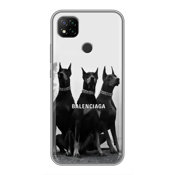 Чехол с рисунком «Три добермана» для Xiaomi Redmi 9c Чехол с рисунком «Три добермана» для Xiaomi Redmi 9c