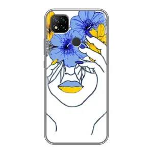 Чохол на Xiaomi Redmi 9c (Український дизайн) (Українка на всю голову)