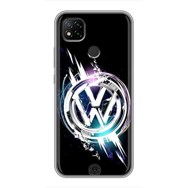 Чехол с рисунком «Volkswagen на черном» для Xiaomi Redmi 9c Чехол с рисунком «Volkswagen на черном» для Xiaomi Redmi 9c