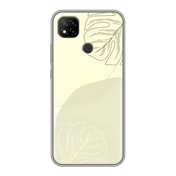 Чехол с рисунком «Зелёный фон» для Xiaomi Redmi 9c Чехол с рисунком «Зелёный фон» для Xiaomi Redmi 9c